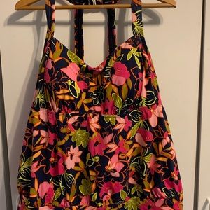 Land’s End Swim floral print top